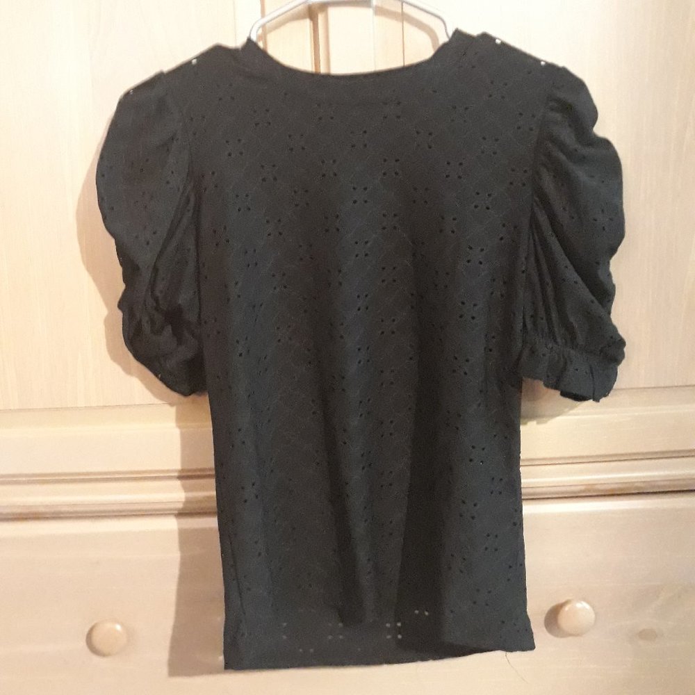 ReVamped Black blouse size M